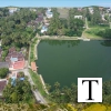 aerial_view_pond_tropical_village